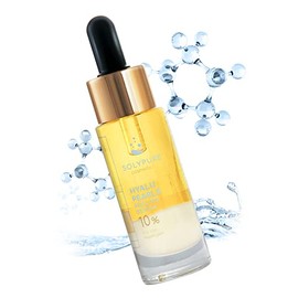 HYALU-PEARLS Hyaluron Serum, Hyaluron Serum Hochdosiert mit Jojoba, Argan & Mehr, Allererstes Hyaluronic Acid Serum mit 10% Hyaluronic Acid Konzentrat und patentierte Perlentechnologie - SolyPure