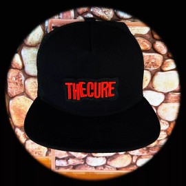 THE CURE TRUCKER HAT SNAPBACK BLACK