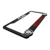 Hustle and Motivate License Plate Frame for Nipsey Hussle (Red)