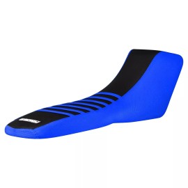 Enjoy Mfg Arctic Cat DVX 400  Seat Cover 2004 - 2008  TM BLUE/BLACK/TM BLUE Ribs #253