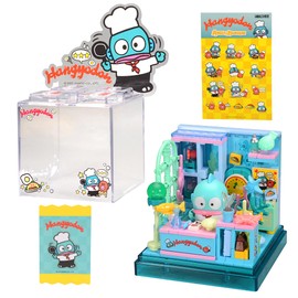 ROLOSO Cute Building Bricks Blocks Toys Miniature Sets with Transparent Display Fun Toy Collectible Gift for Fans Girls Birthday Party Supply Decorations Room Décor Plush Stickers Stuff Age 3 4 5 6