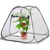 Royal Gardineer Plant Protector: Compact Pop-Up Greenhouse, Clear, Universal, 80