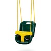 Gorilla Playsets 04-0032-G High Back Plastic Infant Swing with Yellow