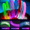 50 Pulseras Neon Luminosas Led Para Fiestas Glow Fiesta Boda