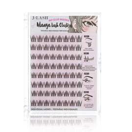 Manga Lash Clusters (no glue needed!) - J Lash - Specification: XL-05