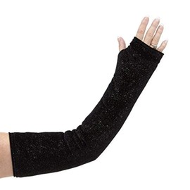 CastCoverz! Funda de diseño para brazos, extraíble y lavable, fabricada en Estados Unidos, negro, (Sparkly Black), CH (Paquete de 1)