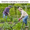 Hoe Garden Tool, 45 Inch Garden Hoe Long Handle for