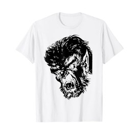 Classic Monster Horror Comic Book Horror Movie Werewolf T-Shirt