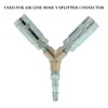 ManLee 10 Pcs Air Line Connectors 1/4" BSP Air Line