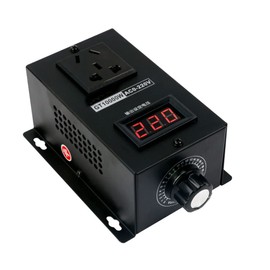 Somesino Single-Phase Voltage Regulator 110-220V PWM AC Controller Switch 40A 10000W Suitable for Heater Temperature Adjustment, Electric Drill Variable Speed, Electric Furnace Thermostat