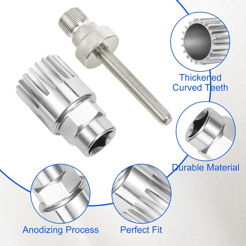 Bicycle Bottom Bracket Remover, Tool Crank Puller Remover, Bicycle Bottom