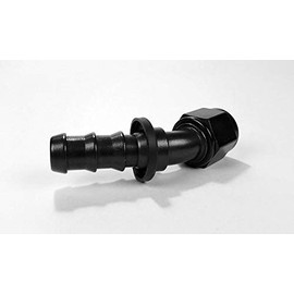 Squirrelly 30 Degree -10AN Push-Lock Fitting (5465)