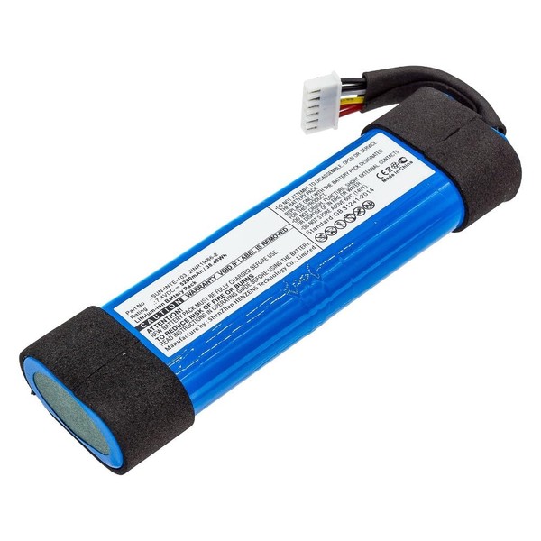Synergy Digital Speaker Battery, Compatible with JBL ID1019 Speaker, (Li-ion,