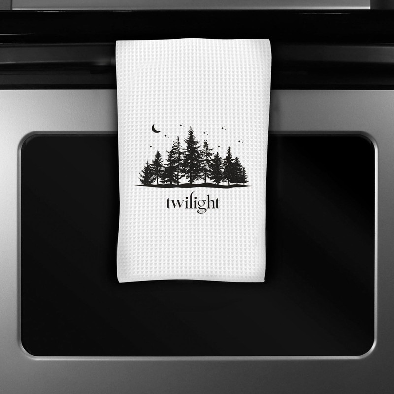BAUNA Twilight Inspired Kitchen Towel Vampire Movie Dishes Towel City