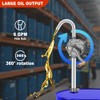 HY-SPEED 55 Gallon Drum Pump, Upgraded All-Aluminum Manual Hand Transfer
