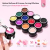 SAVILAND SSPro X 3D Nail Gel Kit 12 Colors: Easily
