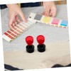 Operitacx Stamping Tool Round Photosensitive Pad Stamps Ink Pads for