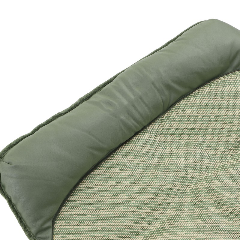 Dog Cooling Mat Breathable Portable Rattan Bed Pet Summer Sleeping