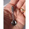 SliverLiza SOLID 925 Sterling silver Love Disarmed Mini Spoon-baby/ Silver