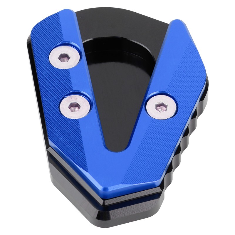 Motorcycle Side Stand Base Kickstand Extension Pad Enlarger Plate Fit