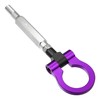 A ABSOPRO Front Bumper Trailer Ring Eye Drag Hook Purple