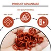 50Pcs O-Ring Oil Drain Plug - #11105 Nitrile Rubber O-Ring,