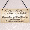 RED OCEAN Flip Flop Grab A Pair And Dance Wedding