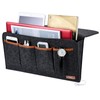 Zafit Bedside Caddy, 7 Pockets Large Size Bedside Organizer Caddy