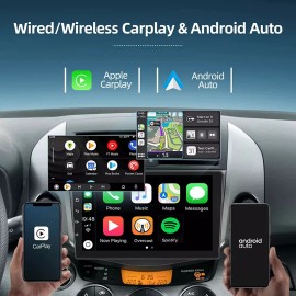 A-Carplay For Toyota RAV4 2007-2012 Apple Carplay Android 12 Car GPS Radio Stereo Wifi 64G
