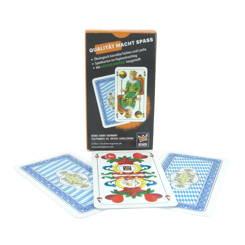 KENDi GAMES Schafkopf Playing Cards - Set of 10 |