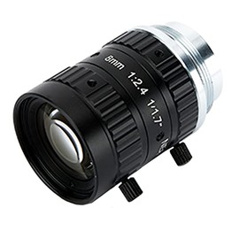 12MP 8mm 1/1.7" Fixed Focus Lens f/2.4 C Mount Machine Vision High Resolution Industrial Camera Manual Lris Lenses