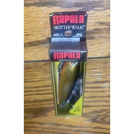 Rapala Saltwater Skitter Walk SSW11-GMU Gold Mullet 4 3/8" 5/8 oz Topwater Lure