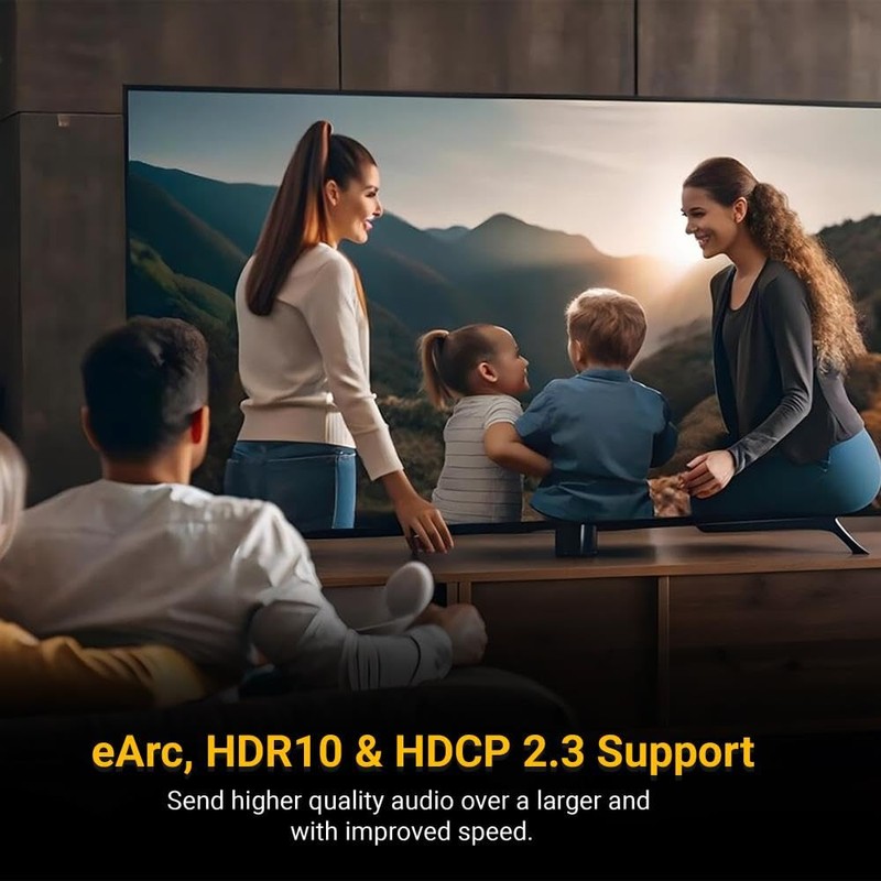 Kopul 8K HDMI 2.1 Cable 3.3 ft, 48Gbps Ultra High-Speed