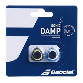 Babolat Unisex's Sonic Damp X2 Vibration Dampener, Blue/Orange, One Size