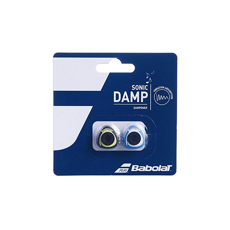 Babolat Unisex's Sonic Damp X2 Vibration Dampener, Blue/Orange, One Size