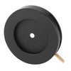 SK23 Adjustable Iris Aperture Diaphragm 1.5-25mm/0.06-0.98'', Microscope Iris Adapter Aperture