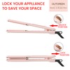 QUTOPEEN Fashion Pink Infrared 2 Inch Hair Straightener,2 Inch Wide