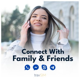 travSIM SIM card Europe, 12 GB data at 4G/5G speed, data SIM only, use of the Europe SIM card in 27 EU countries, plan on SIM card for Europe valid for 7 days