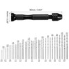 uxcell 49pcs Pin Vise Drill Bit Set, 0.5mm-3.0mm Micro Mini