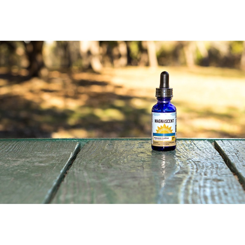 Magnascent MAGNASCENT Nascent Iodine Liquid Supplement 2% Concentrated Iodine Solution