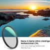 K&F Concept Nano-X Series Ultra Low Reflection Polarising Filter 77