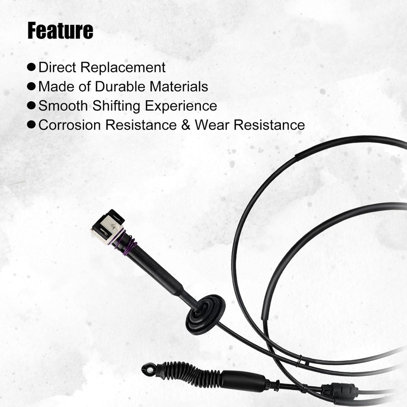WMPHE Automatic Transmission Gear Shifter Cable Replacement for 12477640 Compatible