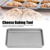 Baking Tray Rectangular Durable Strong High Temperature Resistance 3 Sizes