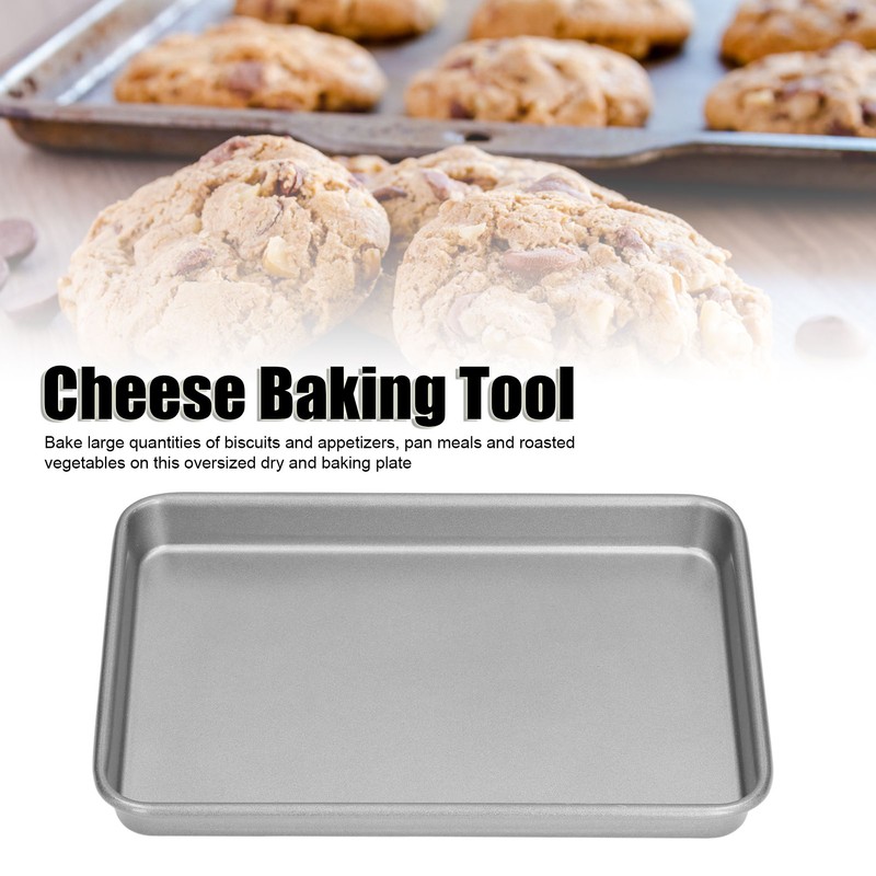 Baking Tray Rectangular Durable Strong High Temperature Resistance 3 Sizes