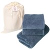 Towel Kenkyuujo Volume Rich #003 3 Piece Towel Set, 1