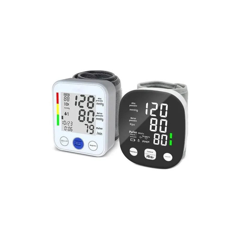 2 Omron Wrist Electronic Blood Pressure Monitors