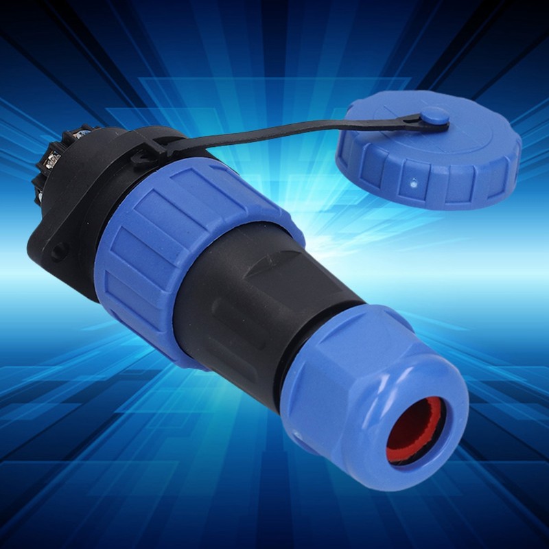 Aviation Connectors LP20 Flange Waterproof Power Connector Male Plug Female