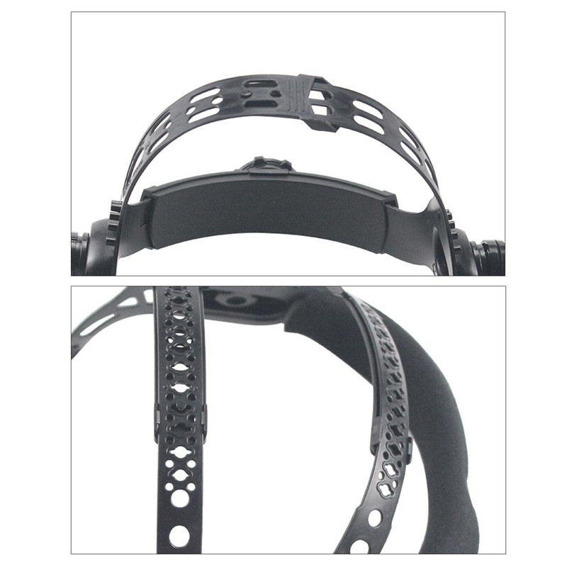 Perfeclan Sweat Absorbing Welding Helmet Headgear Breathable Square Hole Adjustable