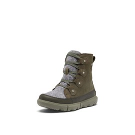 Sorel Women's Explorer Next Joan Waterproof Boots - Stone Green, Alpine Tundra - Size 6.5