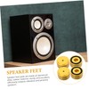 jojofuny 4sets Speaker Cabinet Feet Pads Rubber for Amplifier Isolation